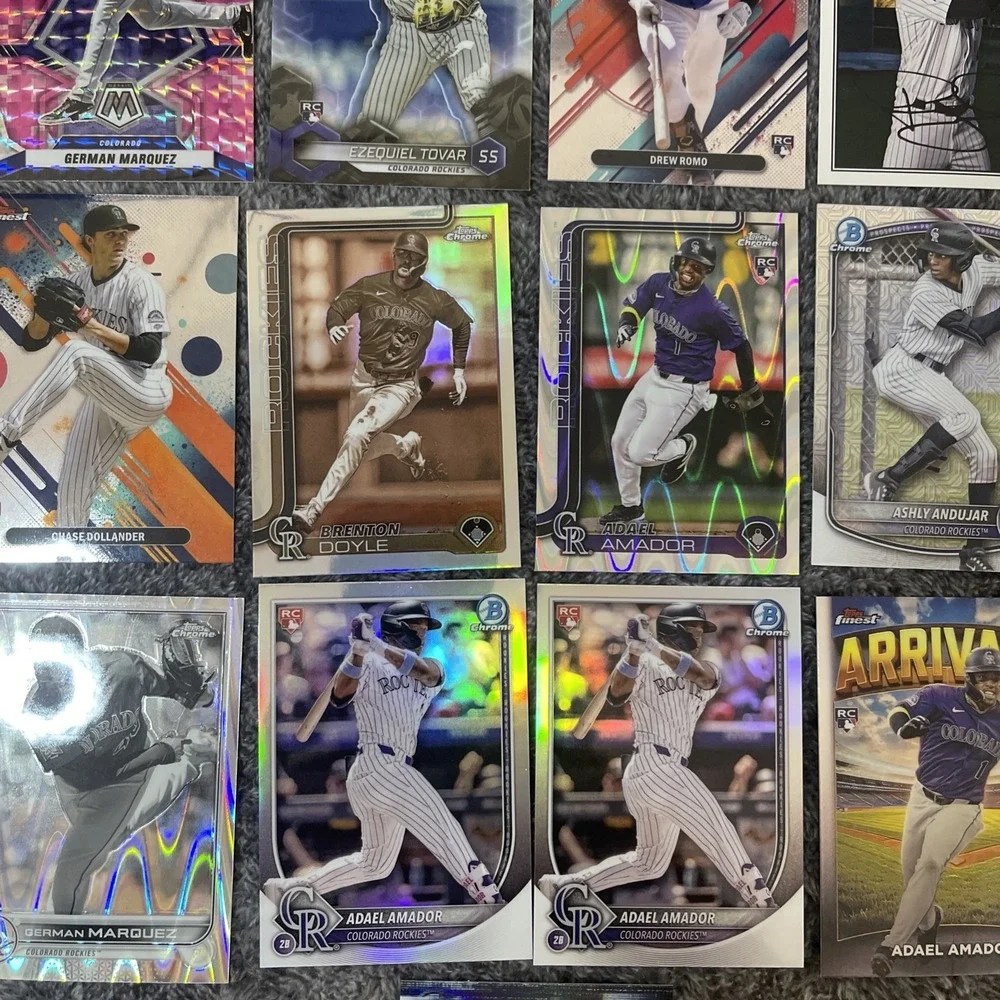 Colorado Rockies Baseball 25 Card Lot‎ - Rookies, Stars, Inserts, Parallels